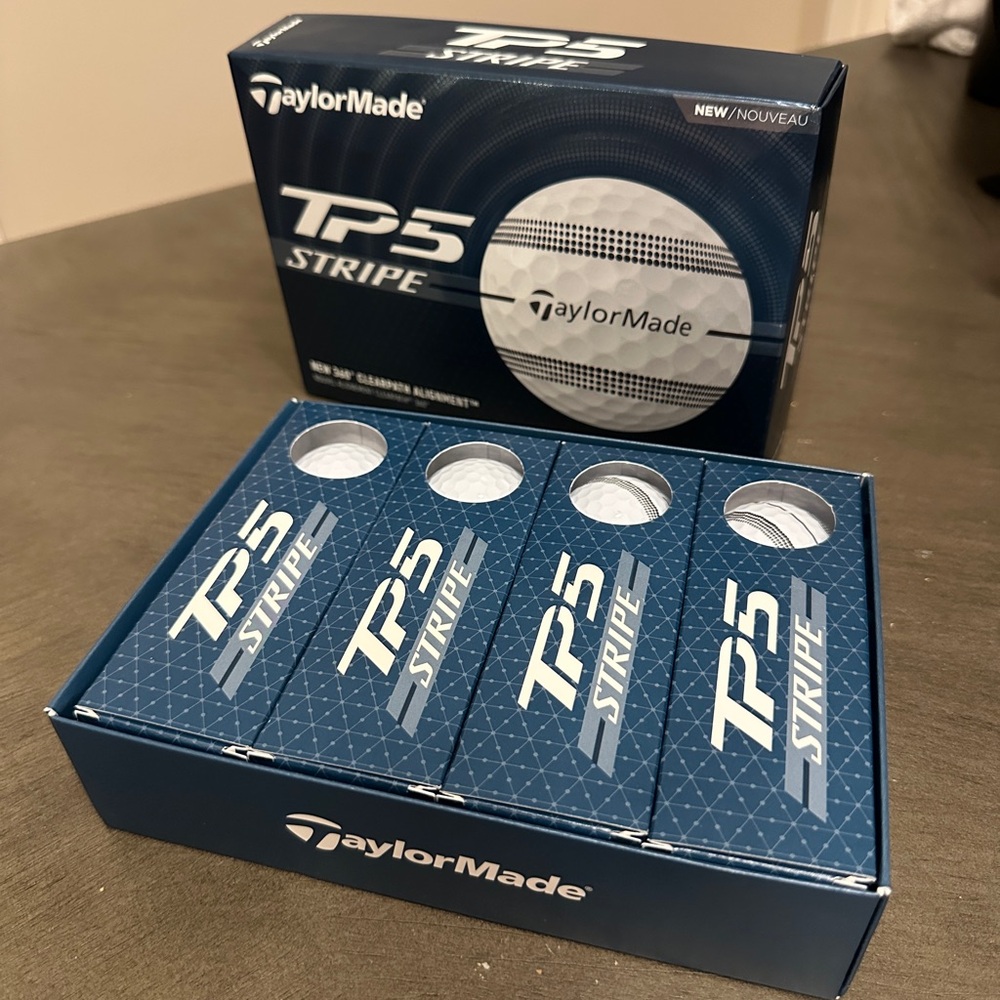 TaylorMade TP5 Stripe Golf Balls